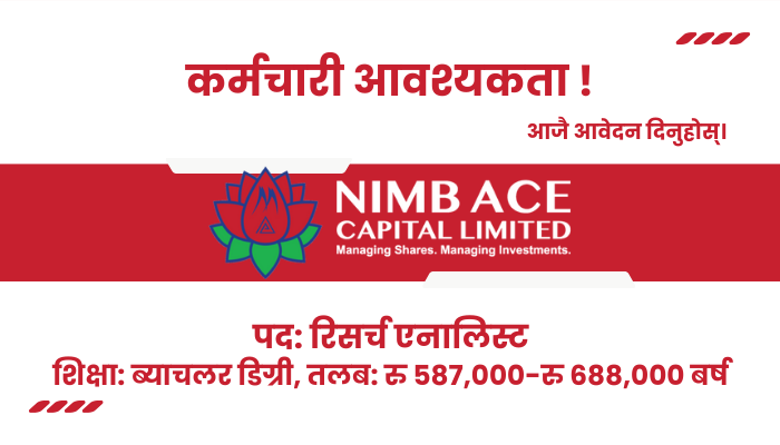 Research Analyst Vacancy at NIMB Ace Capital Ltd in Lazimpat